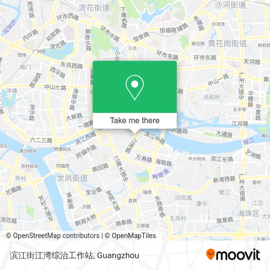 滨江街江湾综治工作站 map