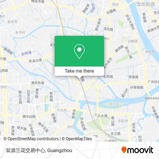 翁源兰花交易中心 map