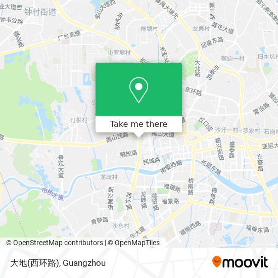 大地(西环路) map