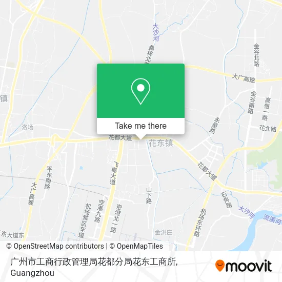 广州市工商行政管理局花都分局花东工商所 map