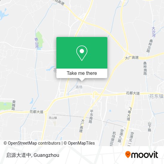 启源大道中 map