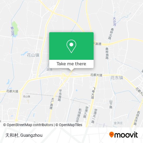 天和村 map