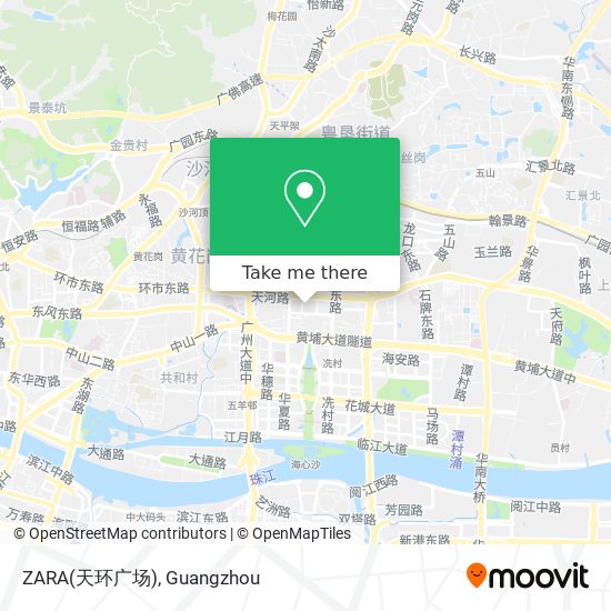 ZARA(天环广场) map