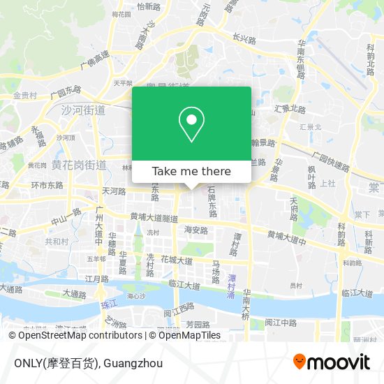 ONLY(摩登百货) map