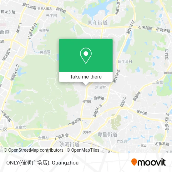 ONLY(佳润广场店) map