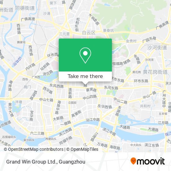Grand Win Group Ltd. map