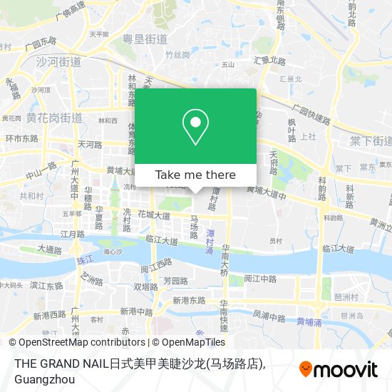 THE GRAND NAIL日式美甲美睫沙龙(马场路店) map