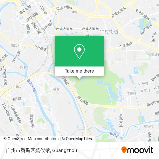 广州市番禺区殡仪馆 map