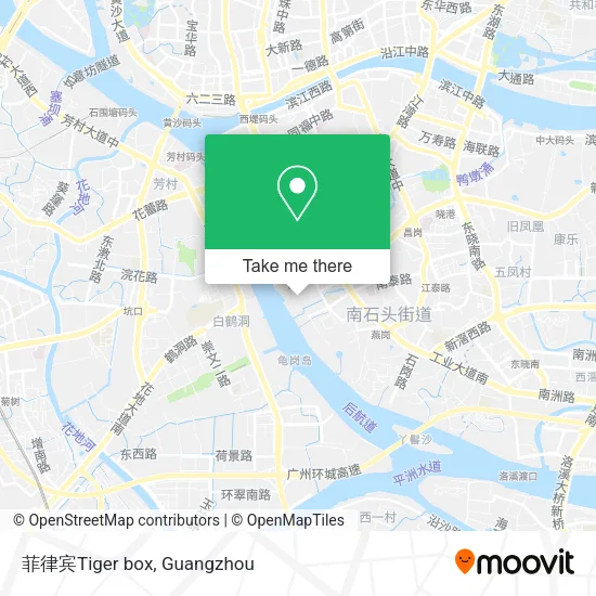 菲律宾Tiger box map