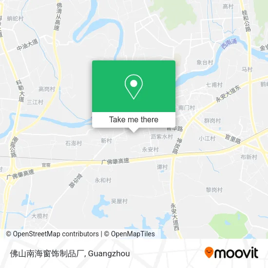 佛山南海窗饰制品厂 map