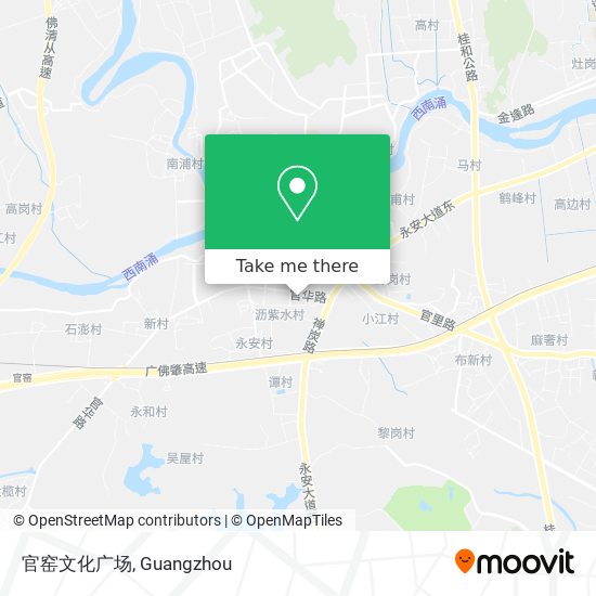 官窑文化广场 map
