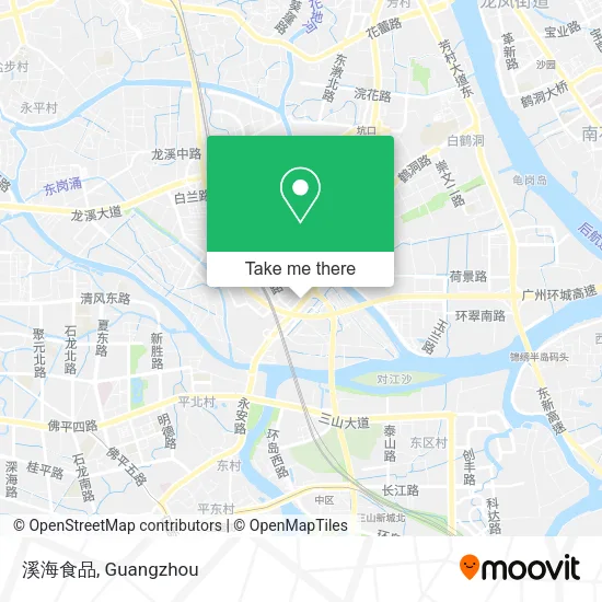 溪海食品 map