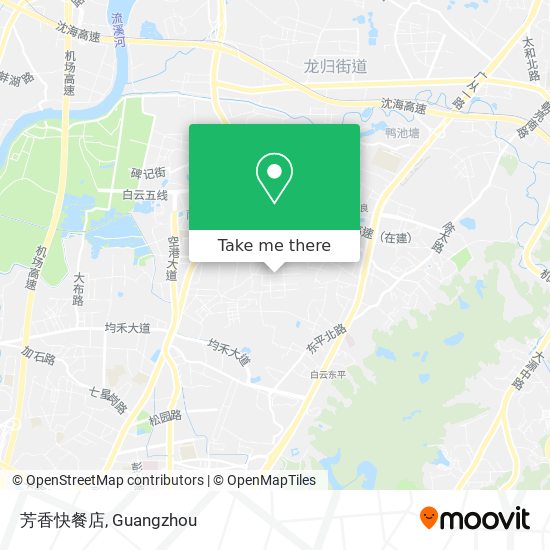 芳香快餐店 map