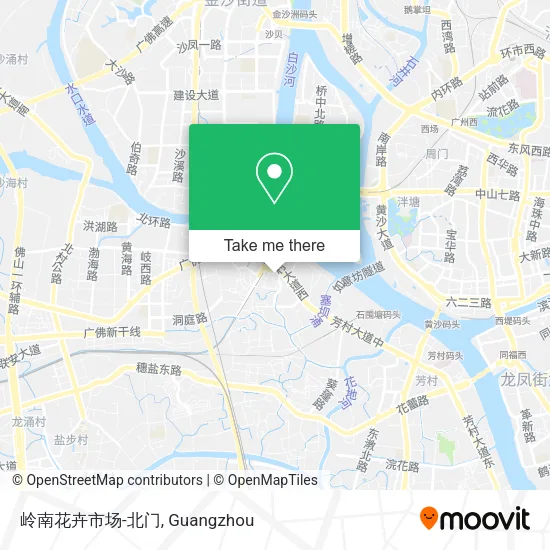 岭南花卉市场-北门 map