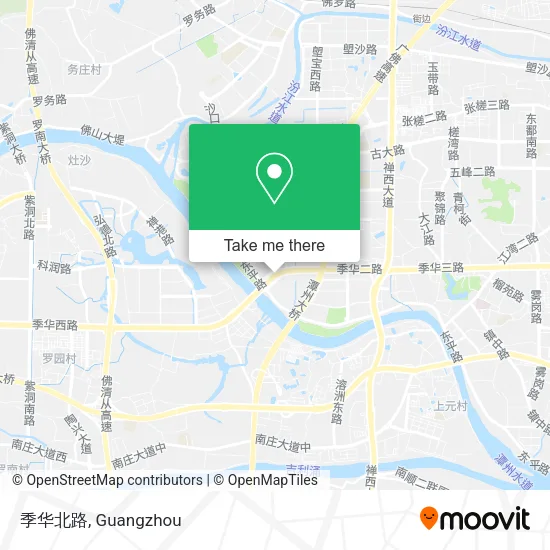 季华北路 map