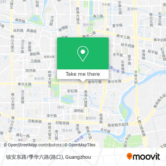 镇安东路/季华六路(路口) map