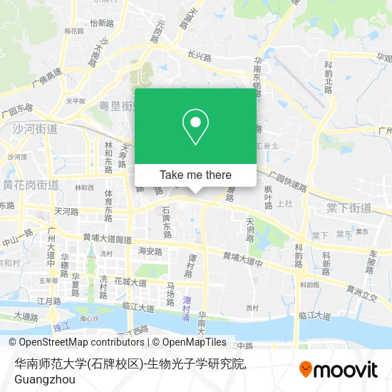 华南师范大学(石牌校区)-生物光子学研究院 map