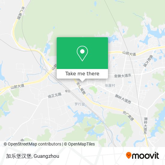 加乐堡汉堡 map