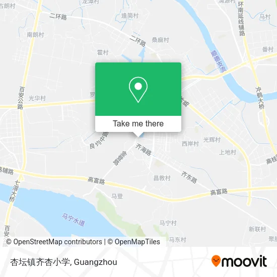 杏坛镇齐杏小学 map