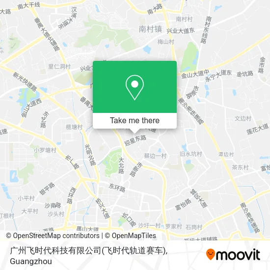 广州飞时代科技有限公司(飞时代轨道赛车) map