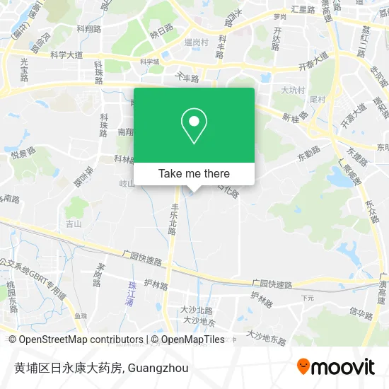 黄埔区日永康大药房 map