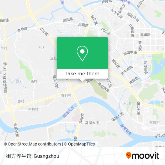 御方养生馆 map