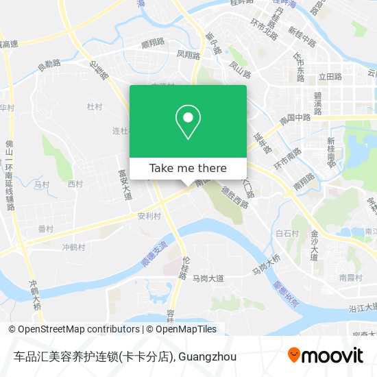 车品汇美容养护连锁(卡卡分店) map