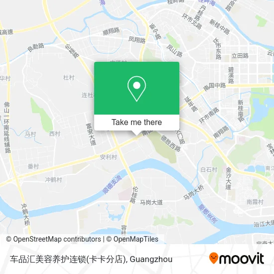 车品汇美容养护连锁(卡卡分店) map