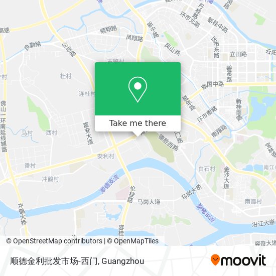 顺德金利批发市场-西门 map