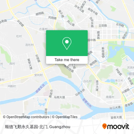 顺德飞鹅永久墓园-北门 map