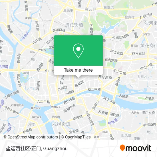 盐运西社区-正门 map