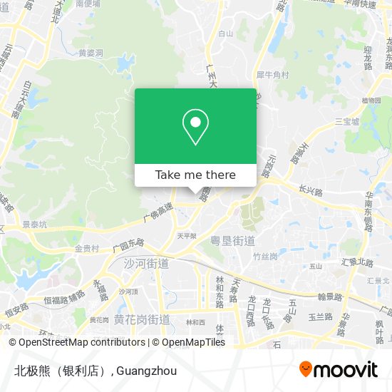 北极熊（银利店） map