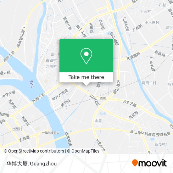 华博大厦 map