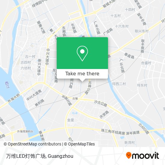 万维LED灯饰广场 map