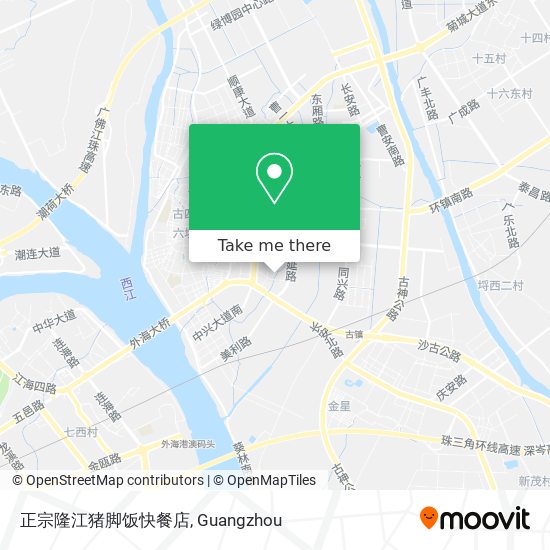 正宗隆江猪脚饭快餐店 map