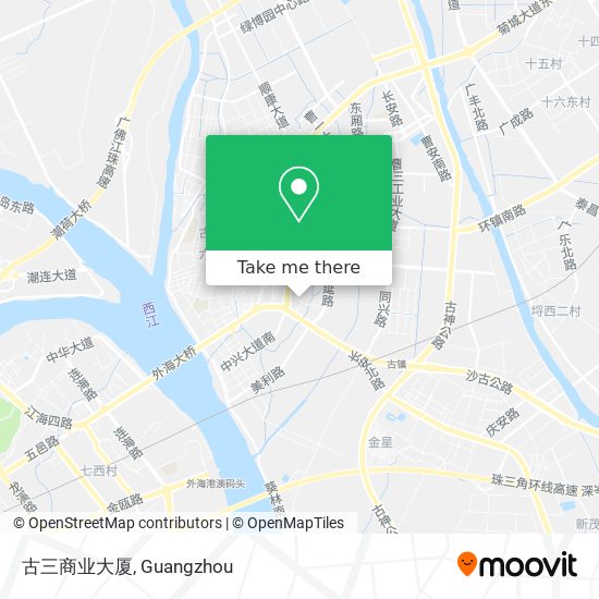 古三商业大厦 map