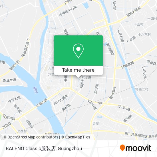 BALENO Classic服装店 map