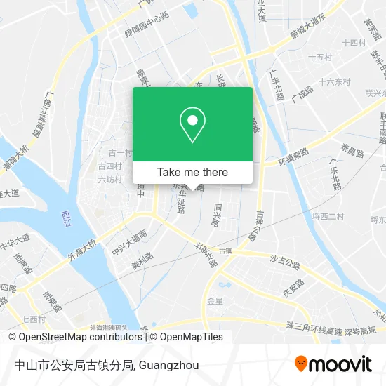 中山市公安局古镇分局 map