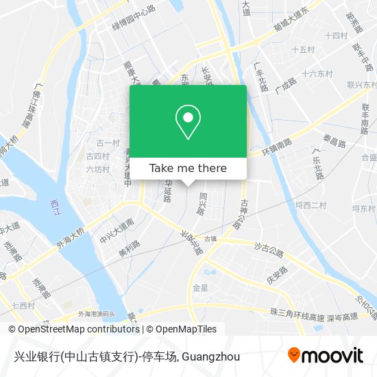兴业银行(中山古镇支行)-停车场 map