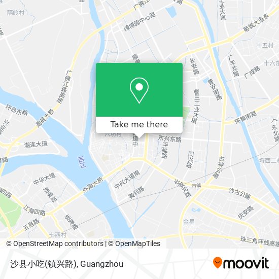 沙县小吃(镇兴路) map