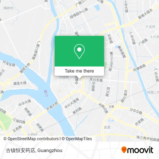 古镇恒安药店 map