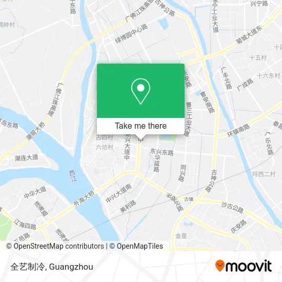 全艺制冷 map