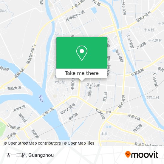 古一三桥 map