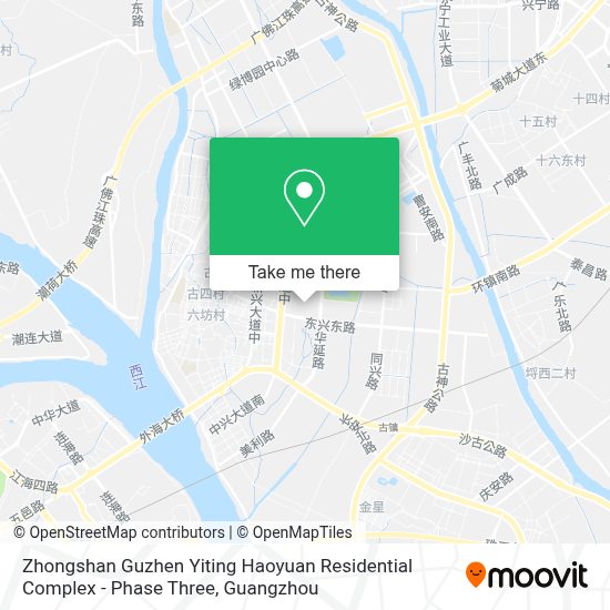How To Get To 中山市古镇怡廷豪园商住小区 三期by Bus