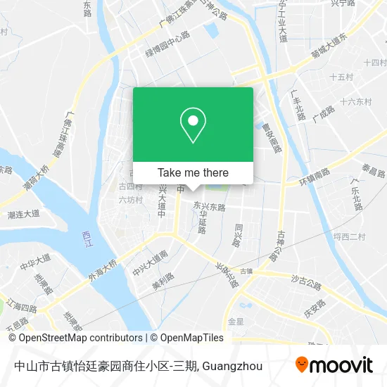 中山市古镇怡廷豪园商住小区-三期 map