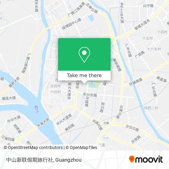 中山新联假期旅行社 map