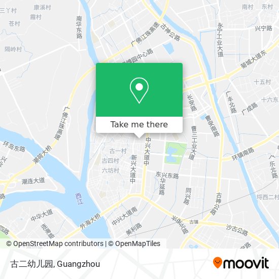 古二幼儿园 map
