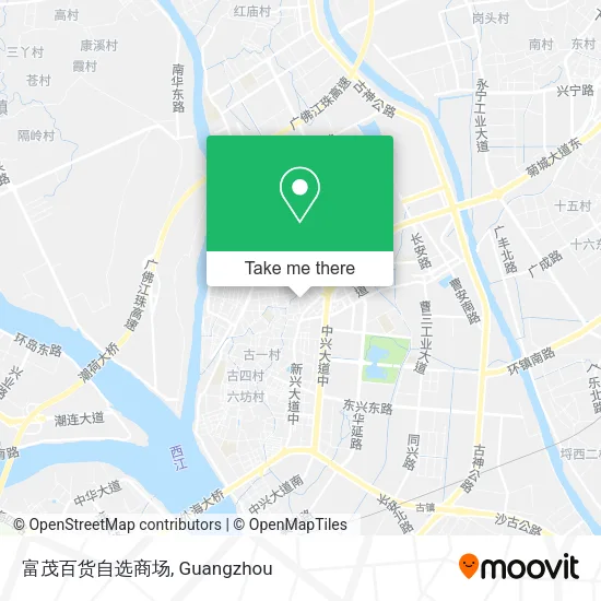 富茂百货自选商场 map