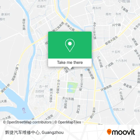 辉捷汽车维修中心 map