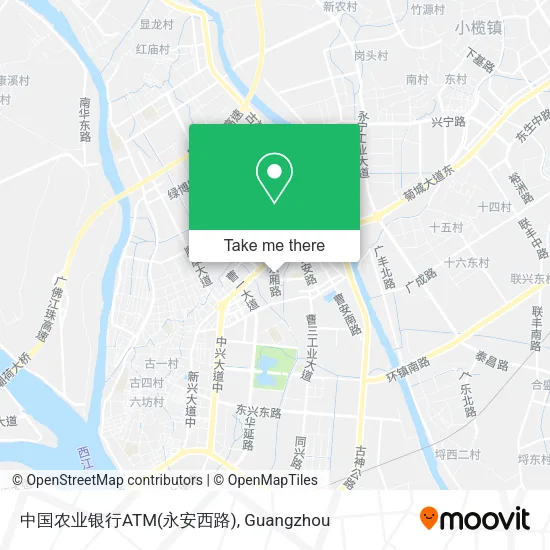 中国农业银行ATM(永安西路) map